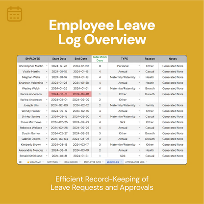 employee attendance tracker, leave management tool, employee leave tracker, HR leave manager, attendance log, shift scheduling tool, leave calculator, employee time tracker, staff attendance manager, workforce scheduling tool, leave and attendance system, employee shift tracker, leave tracking software, HR attendance tracker, employee absence tracker, leave planner, employee leave system, attendance and leave management, attendance software, HR scheduling tool